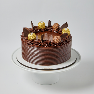 Our Chocolate Ferrero Cake