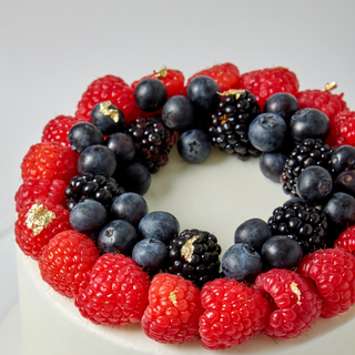 Berry Sweet White Cake