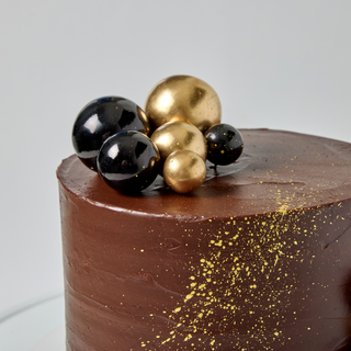 Golden Ganache Cake