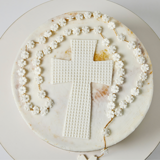 Blessings Rosary Naked Cake