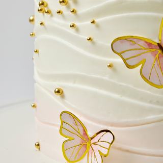 Butterflies Cake