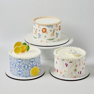 Custom Print Wrap Cake