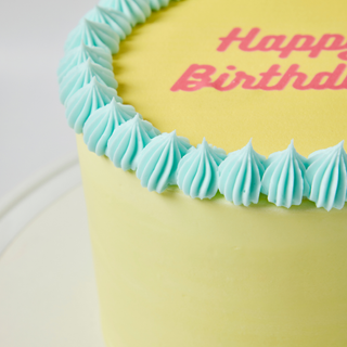 Pastel Celebration Message Cake