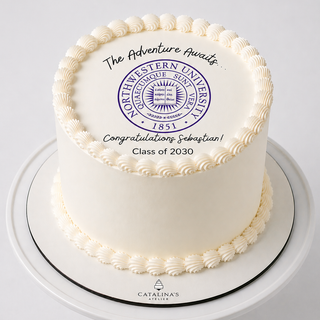 The Adventure Awaits Grad Cake