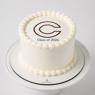 Class of 2026 School Logo Cake