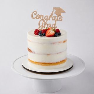 Congrats Grad Naked Cake