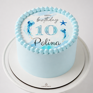 Signature Print Celebration Cake