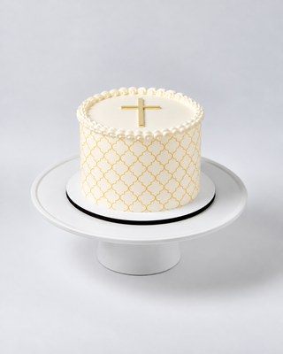 Religious Print Cake