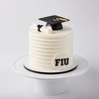 Grad Celebration - Rustic Cake