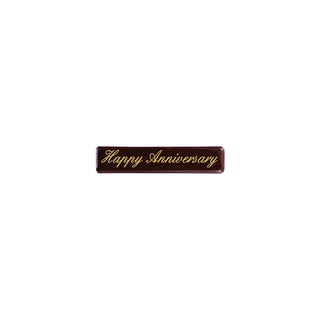 Happy Anniversary - Chocolate Plaque