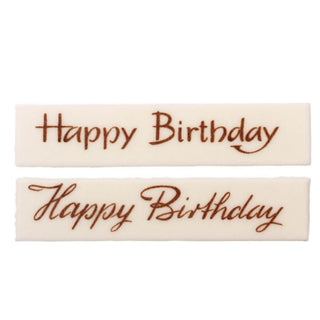 Happy Birthday - Marzipan