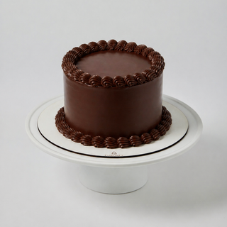 Minimalist Cake in Chocolate Ganache, customized to your needs
