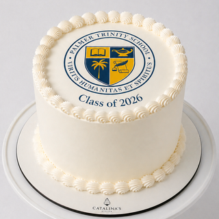 Class of 2026 School Logo Cake