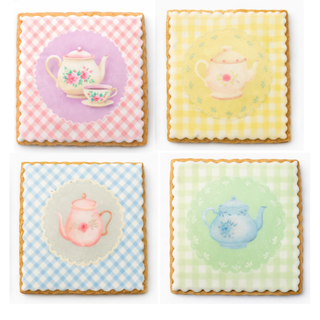 Tea Party Decorated Cookies