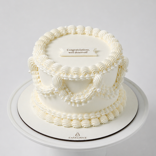 Vintage Round Cake