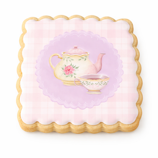 Tea Party Decorated Cookies