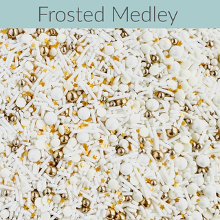 Frosted Medley (White & Gold)