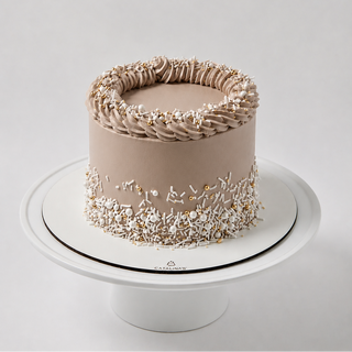 Golden Sprinkles Cake
