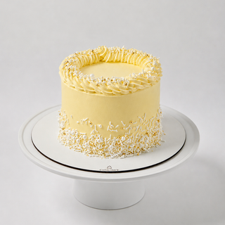 Golden Sprinkles Cake