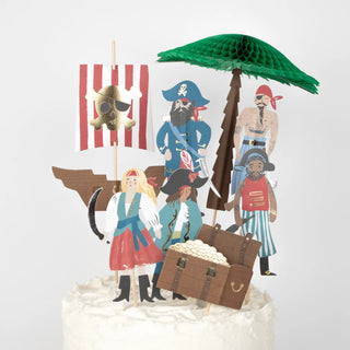 Pirates Themed Cake Topper