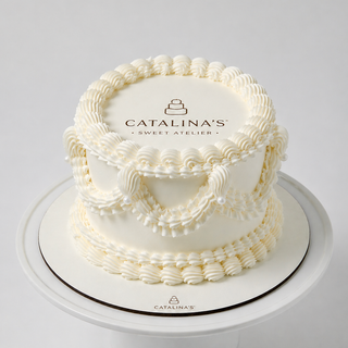 Vintage Round Cake